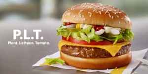 McDonald's teste un burger à base de plantes