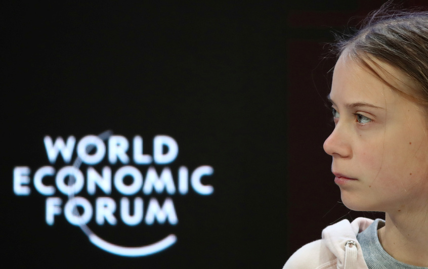 A Davos, Greta Thunberg estime que 'rien n'a été fait' pour le climat