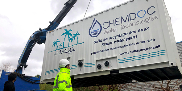 Chemdoc Water Technologies vise le leadership de la récupération des eaux usées