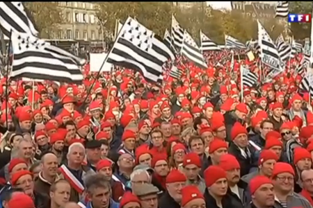 Bretagne, écotaxe : l'année des mauvaises révoltes agricoles