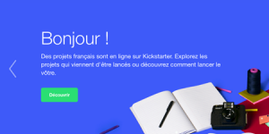 Kickstarter débarque en France