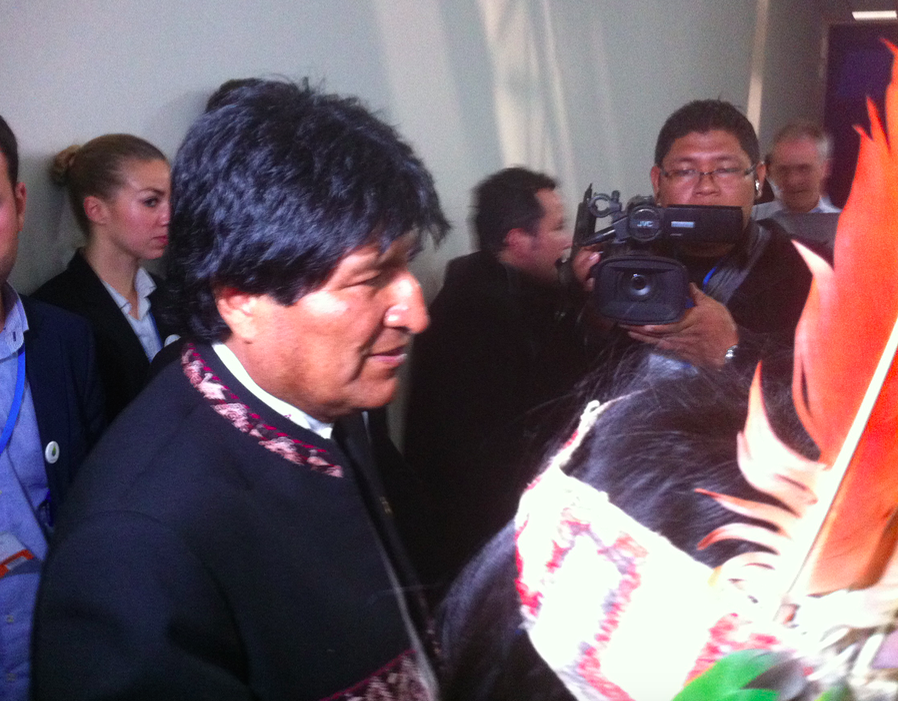 Evo Morales : « Pour sauver le climat, c'est le capitalisme qu'il faut éradiquer »