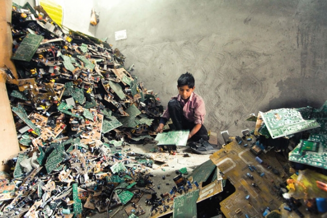 Delhi, capitale mondiale des déchets électroniques