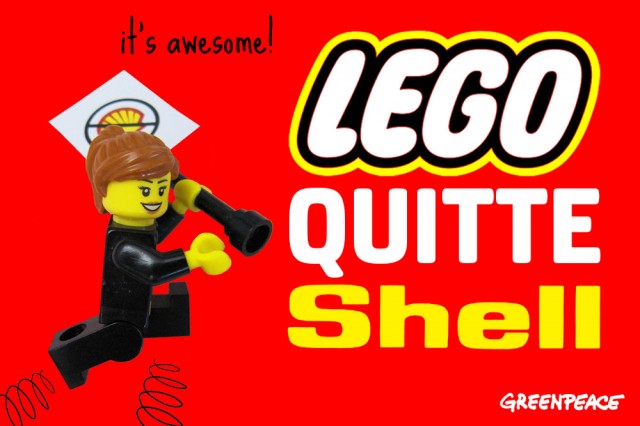 Nous avons réussi : LEGO ne sera plus le jouet de Shell !