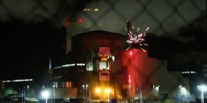 [ACTION] Les militants de Greenpeace à Cattenom pour dénoncer le risque nucléaire