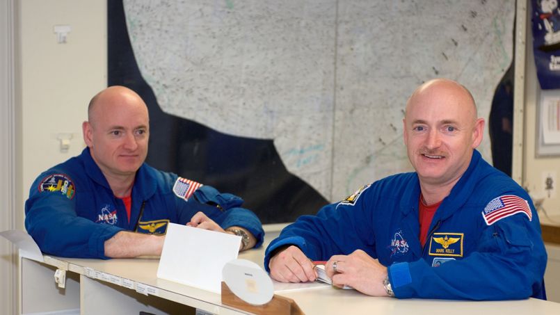 Une expérience unique réalisée sur des jumeaux astronautes