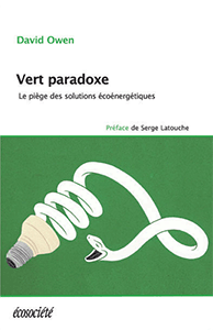 Livre : 'Vert paradoxe - le piège des solutions écoénergétiques'