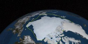 L'impressionnante fonte de la banquise arctique [vidéo]