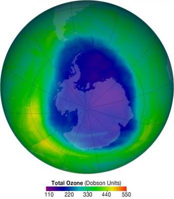 Découverte de quatre composés destructeurs de la couche d'ozone