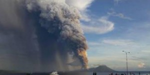 Impressionnante vidéo de l'éruption volcanique du volcan Tavurvur