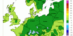 Cartes mises à jour de la météo en Europe