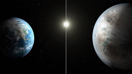Découverte d'une planète cousine de la Terre qui pourrait abriter la vie : Kepler-452b