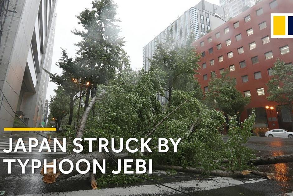 Jebi, le plus violent typhon depuis vingt-cinq ans, ravage le Japon
