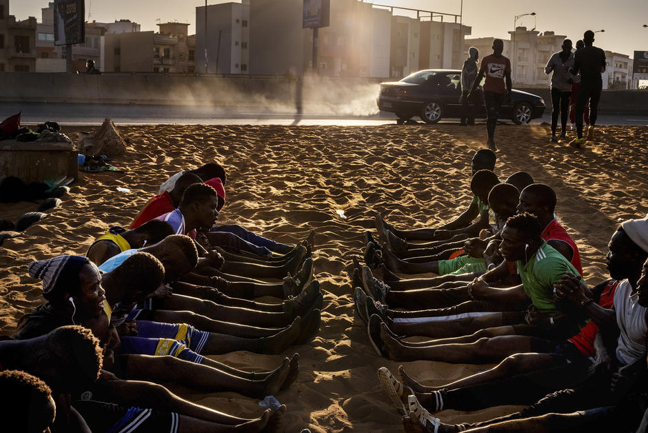 À Dakar, sport et pollution ne font pas bon ménage