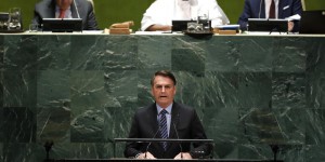 Un Jair Bolsonaro droit dans ses bottes à l'ONU