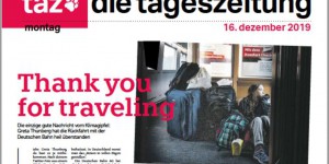 “Greta Thunberg a bien survécu au trajet de retour avec la Deutsche Bahn”