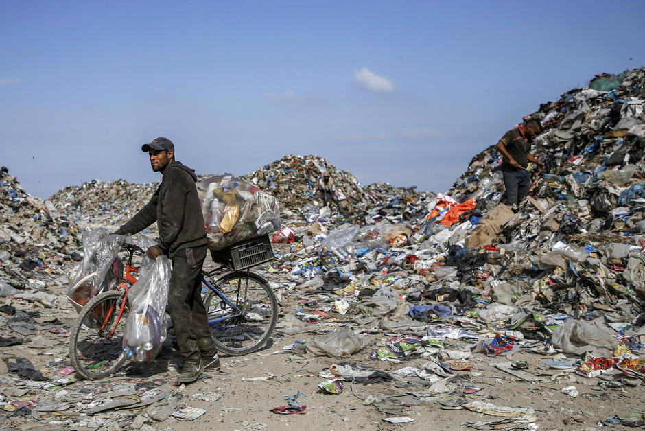 À Gaza, le Covid-19 aggrave la crise des déchets