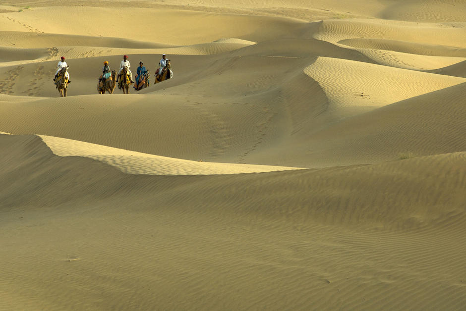 Alerte sur la disparition des dunes dans le désert du Rajasthan
