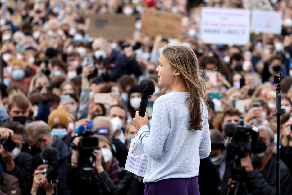 Greta Thunberg implore l’émergence d’un leader providentiel
