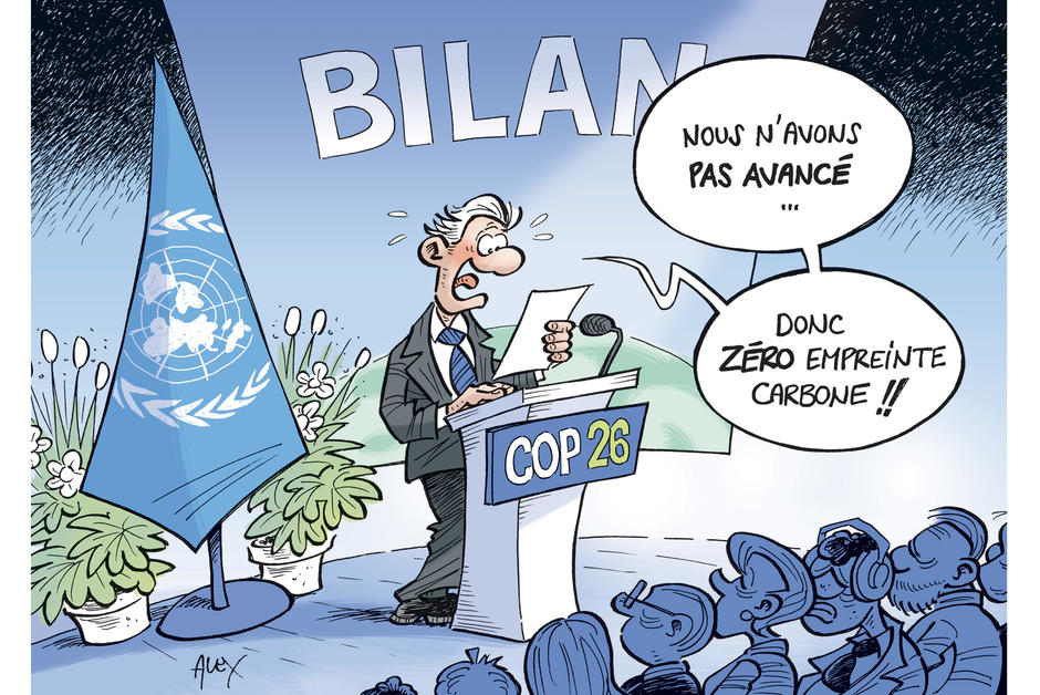 La COP26, un fiasco provoqué par la “torpeur” des dirigeants politiques