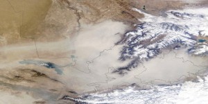 Poussières et méthane troublent l’atmosphère de l’Asie centrale