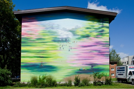 Les murales de MU transforment la physionomie d’un quartier