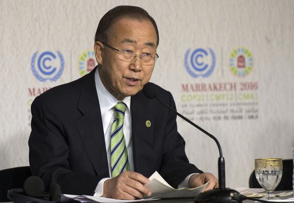 Climat : Ban Ki-moon appelle à «éliminer» les subventions aux énergies fossiles