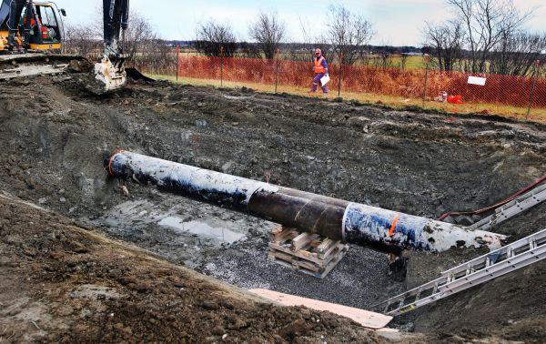Plus de 60 réparations pour le pipeline 9B