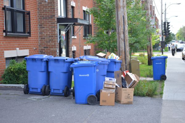 Recyclage: le Québec au troisième rang canadien