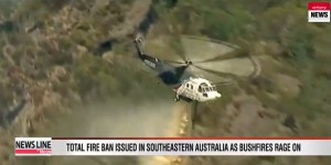 VIDEOS. Canicule en Australie : les feux de brousse redoublent, un mort