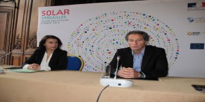 Versailles : Michel Desjoyeaux, parrain du concours d'architecture Solar Decathlon