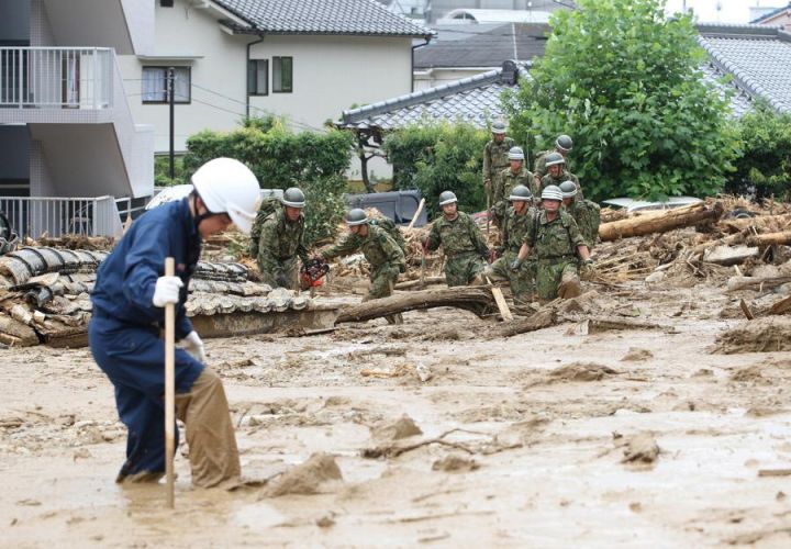 VIDEO. Glissements de terrain au Japon : au moins 27 morts et une dizaine de disparus