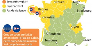 Bretagne : alerte orange aux vents sur le Morbihan et le Finistère
