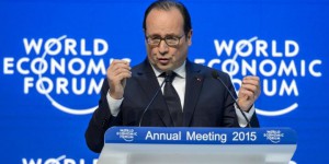 A Davos, Hollande appelle à une réponse «globale» sur le terrorisme et le climat