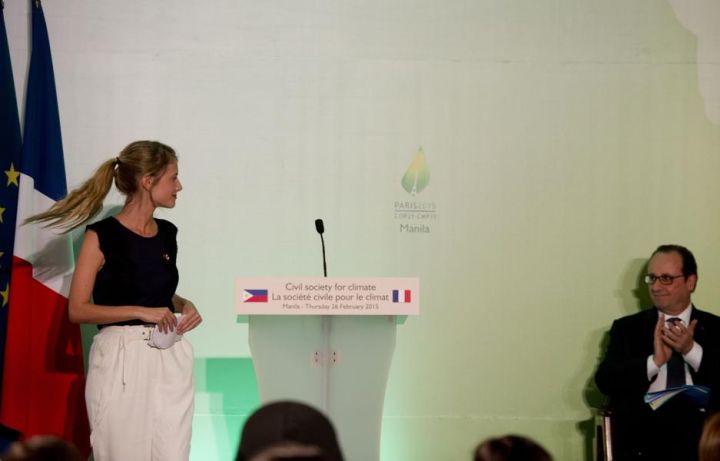 Hollande à Manille : pourquoi Mélanie Laurent et Marion Cotillard l'accompagnent