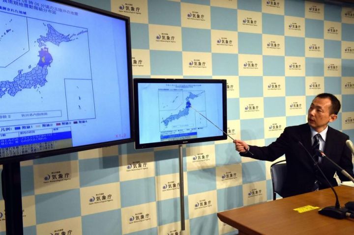 VIDEO. Japon: petit tsunami au large du nord-est après un fort séisme
