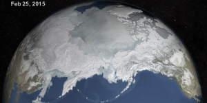 Arctique : la superficie de la banquise n'a jamais été aussi réduite