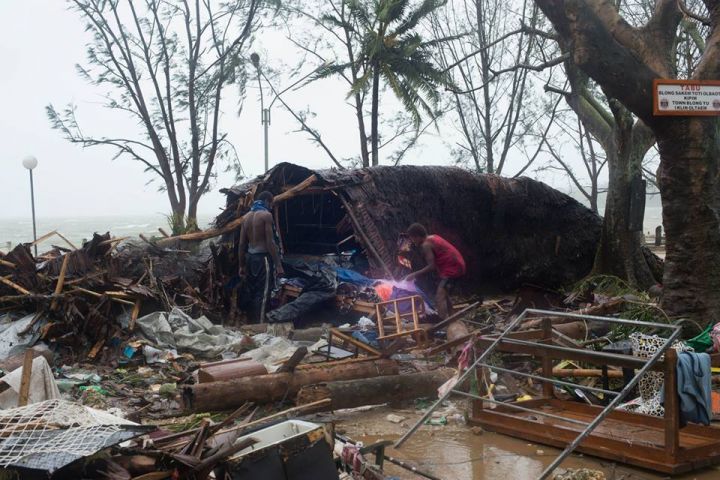 EN IMAGES. Cyclone Pam : le Vanuatu dévasté