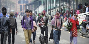 EN IMAGES. Séisme au Népal : Katmandou s'organise pour survivre