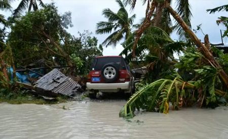 Super-typhon Maysak : cinq morts dans le Pacifique 