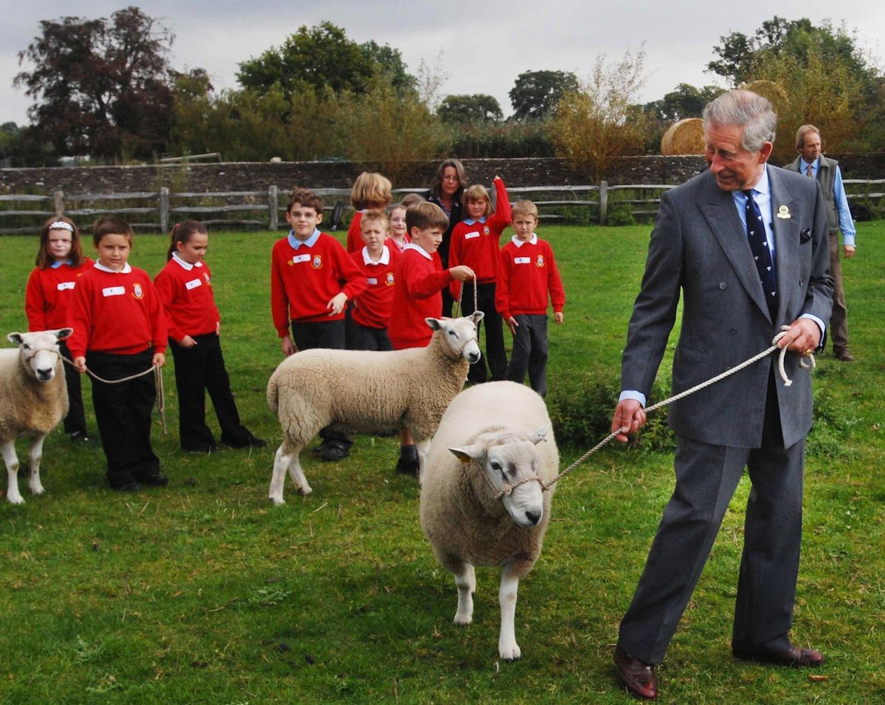 Dans sa ferme bio, le Prince Charles se fait appeler le « Prince vert »