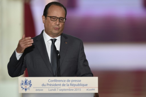 COP 21 :  «des risques d'échecs», selon François Hollande