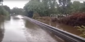 Inondations : des routes coupées en Corse-du-Sud, fortes pluies sur la Côte d'Azur
