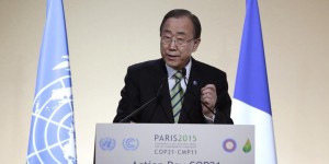 «La catastrophe climatique nous guette», alerte Ban Ki-moon