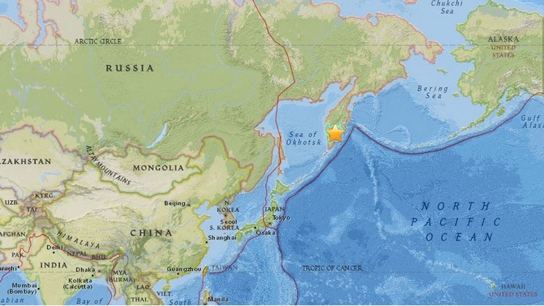 Extrême-Orient russe : puissant séisme d'une magnitude de 7