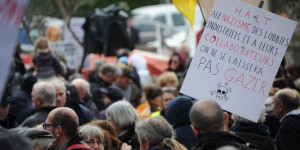 EN IMAGES. «No gazaran!» : manifestation anti-gaz de schiste dans le Gard 
