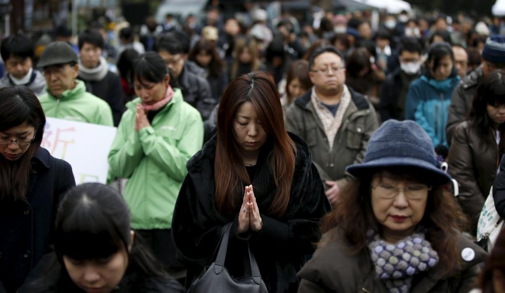 6h46, le Japon se fige en hommage aux victimes du tsunami de 2011