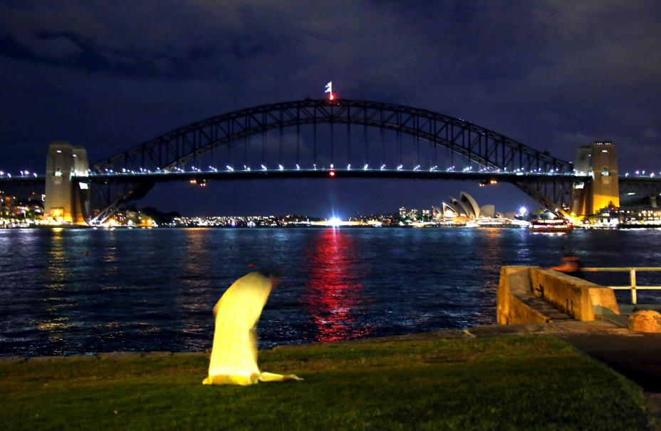EN IMAGES. Sydney donne le coup d'envoi d'«une Heure pour la Planète»