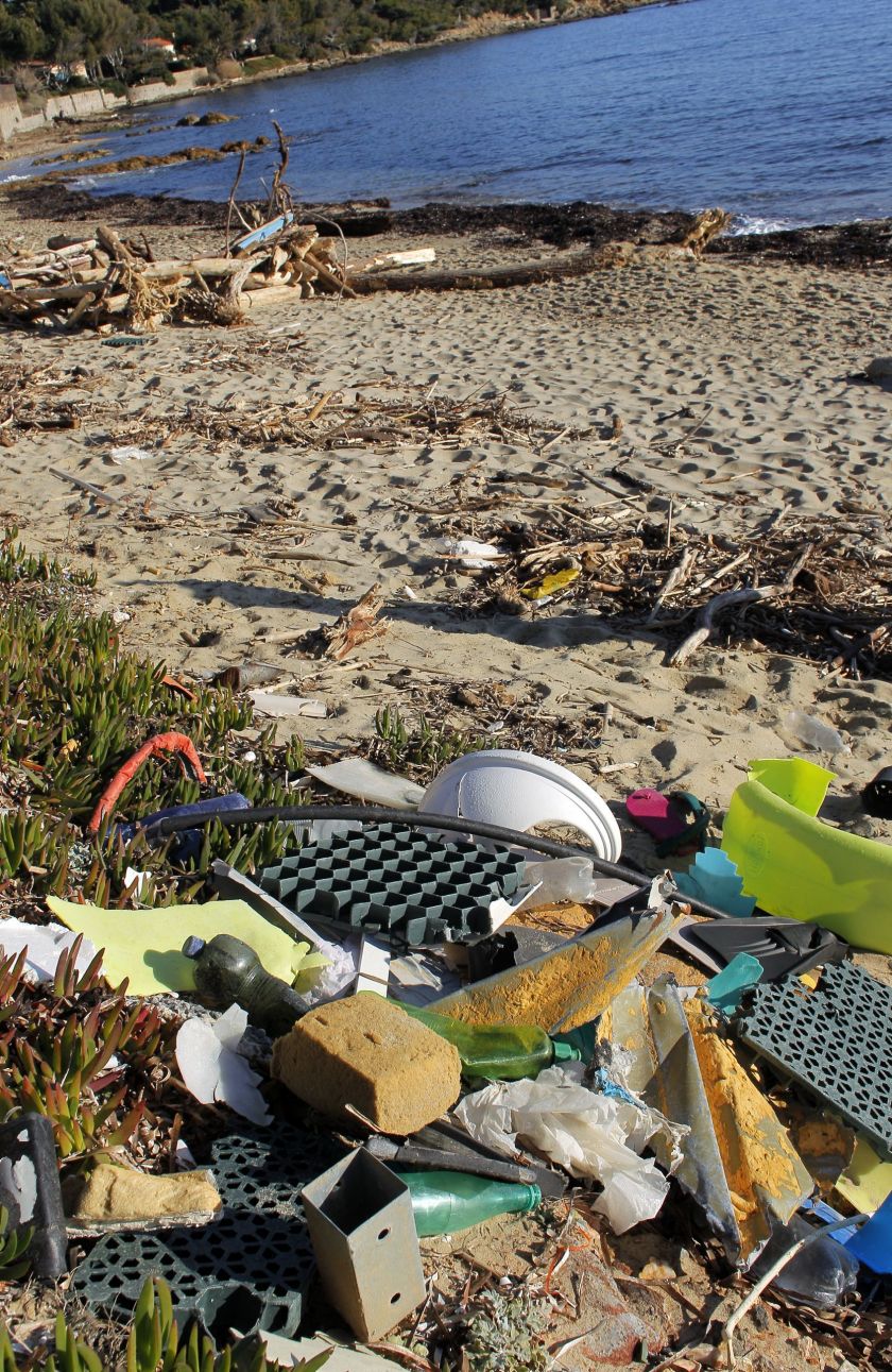 Pollution : sous les ordures, la plage