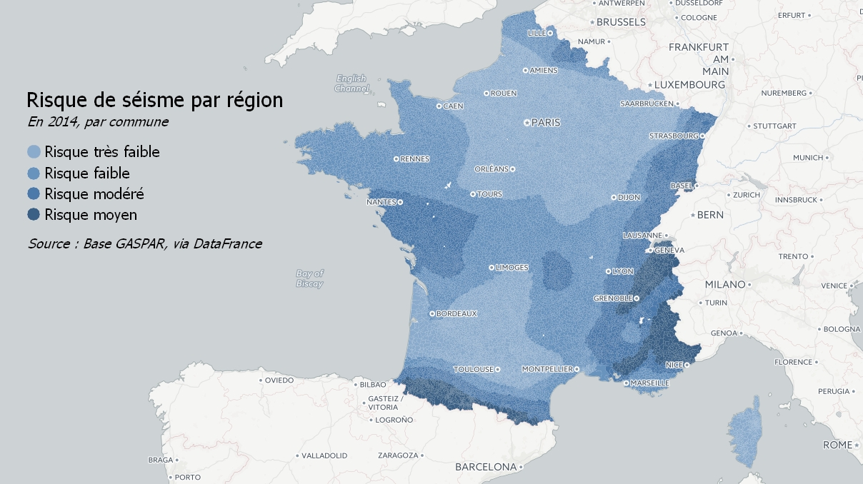 Séismes : quels sont les risques en France
